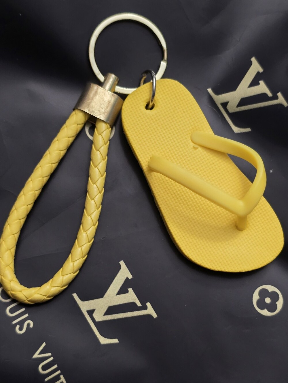Large Flip Flop Sandal Bag Charm/ Keychain NEW